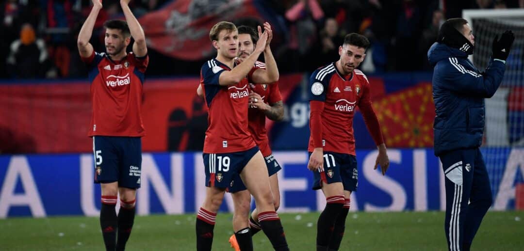 EL OSASUNA PEGA PRIMERO EN LAS SEMIFINALES DE COPA DEL REY