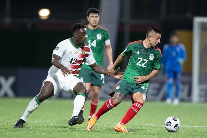 MÉXICO GANA CON APUROS EN SURINAM