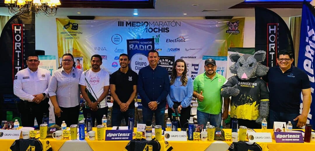 PRESENTAN EL III MEDIO MARATÓN LOS MOCHIS 2023