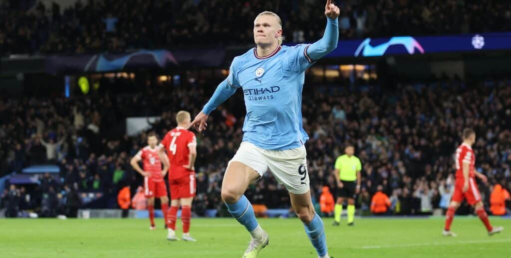 GOLEA EL MANCHESTER CITY AL BAYERN PARA ENCAMINARSE A SEMIS