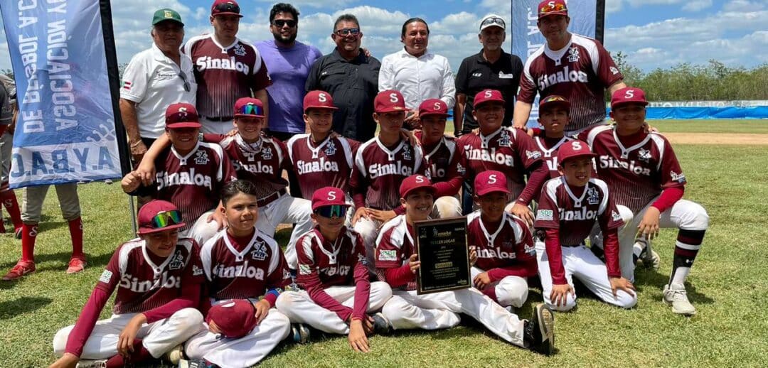 SINALOA ES TERCERO EN NACIONAL DE BEISBOL 11-12 AÑOS