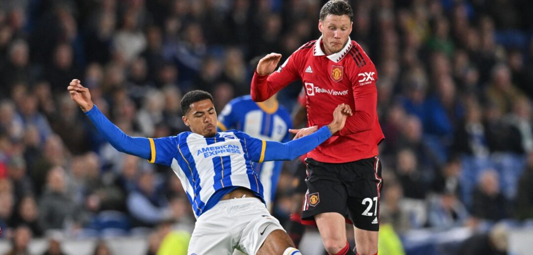 CAE EL MANCHESTER UNITED CON EL BRIGHTON