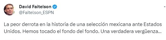 David Faitelson, acabó con el Tri y Diego Cocca