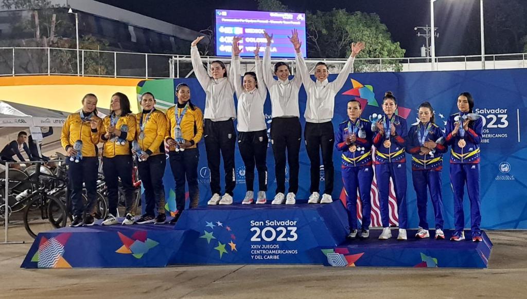 UNA SINALOENSE SE VOLVIÓ A BAÑAR DE ORO EN CICLISMO