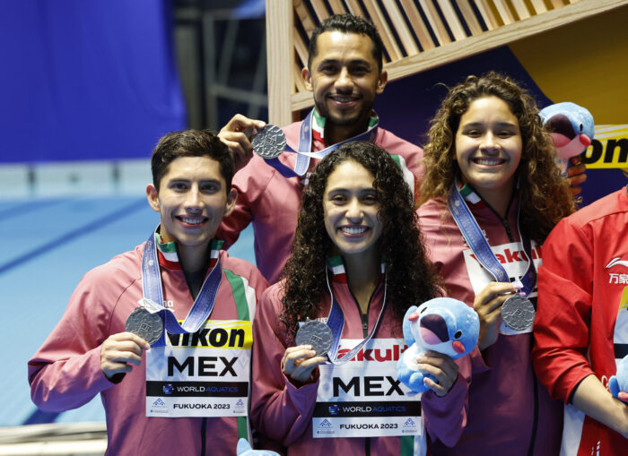 MÉXICO SIGUE BRILLANDO EN LOS MUNDIALES DE WORLD ACUATICS