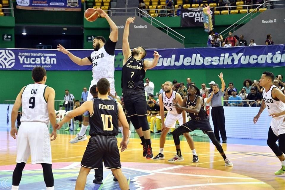 MÉXICO VENCE A COLOMBIA EN PARTIDO DE PREPARACIÓ RUMBO EL MUNDIAL DE BASQUETBOL