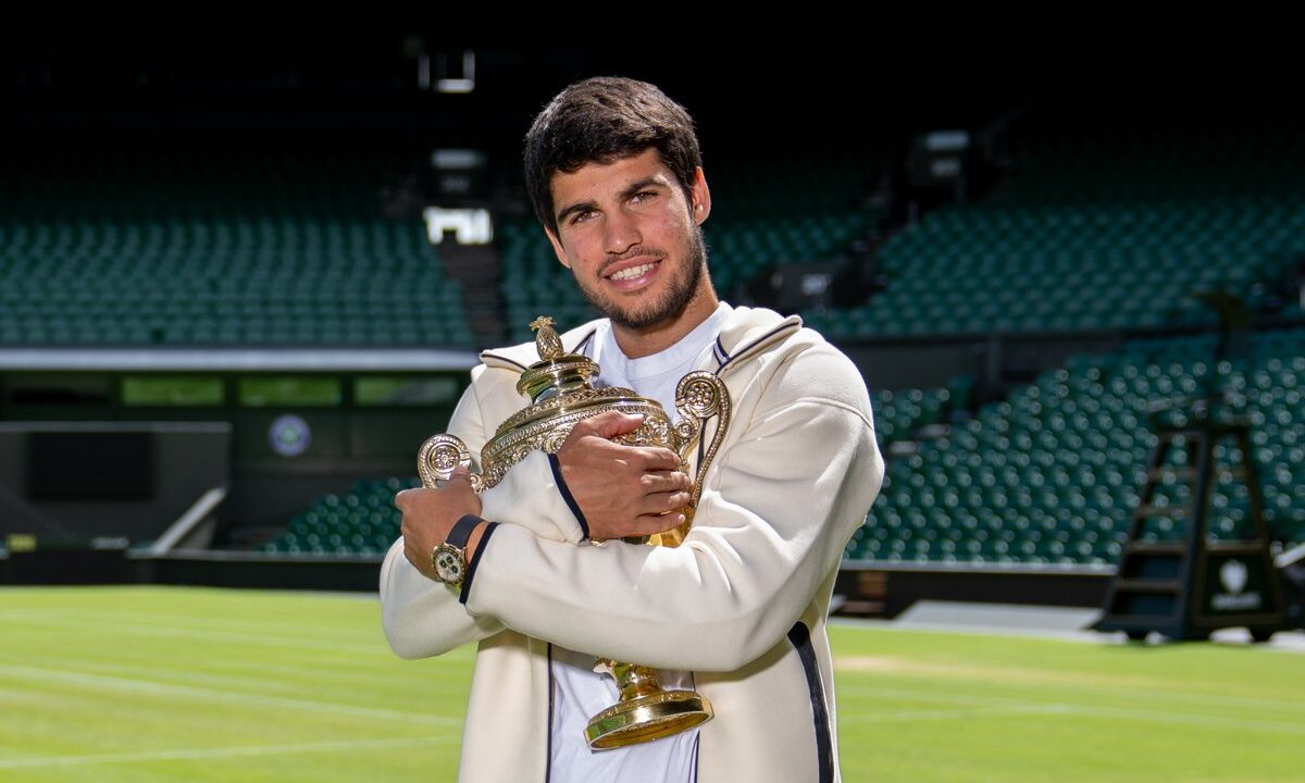 CARLOS ALCARAZ ES EL NUEVO REY DE WIMBLEDON