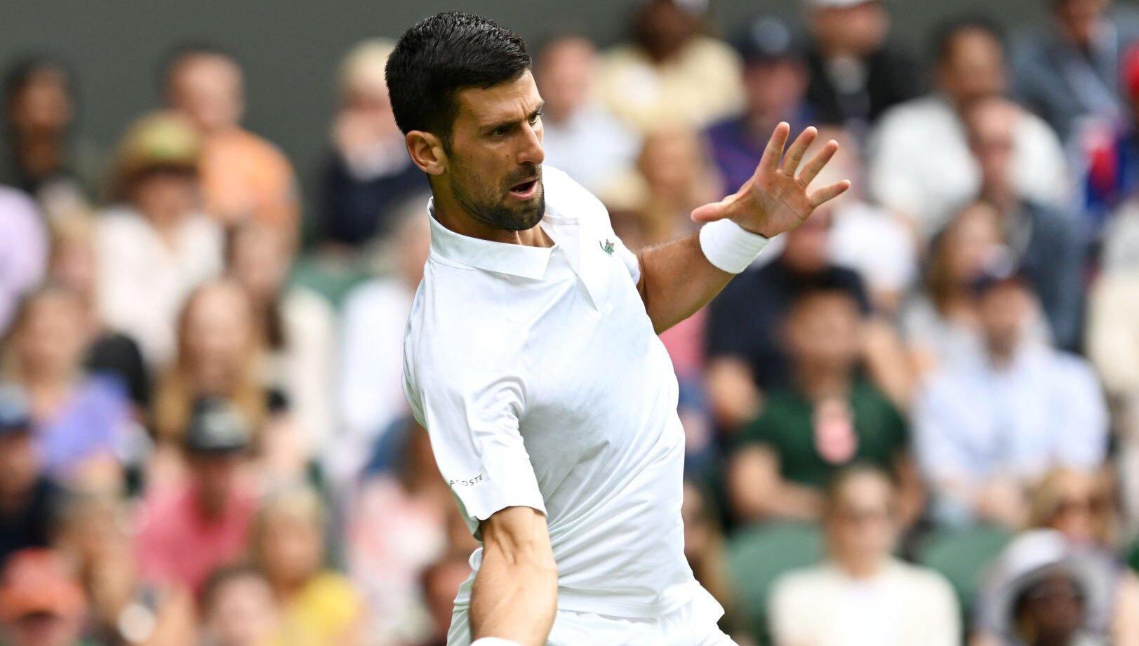 DJOKOVIC INICIÓ CON VICTORIA EN WIMBLEDON