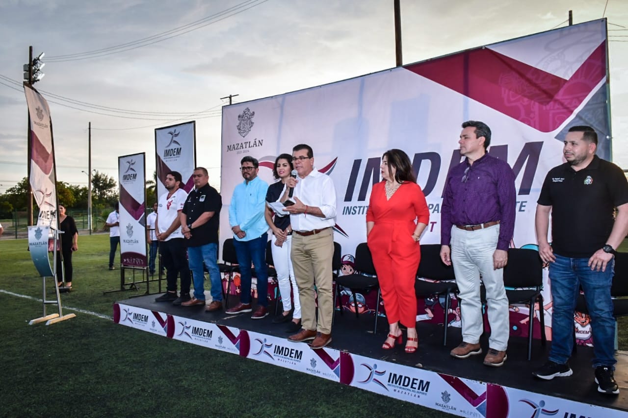 INAUGURACIÓN ESTATAL DE FUTBOL MAZATLÁN