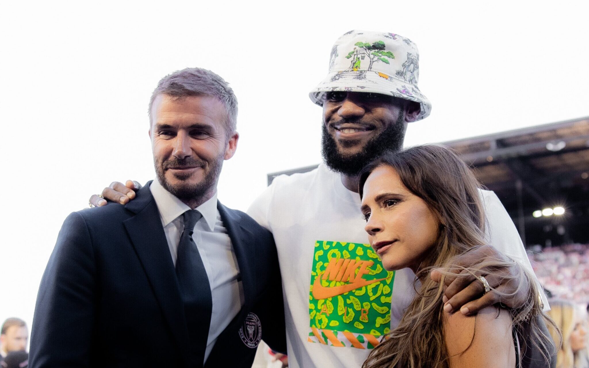 LEBRON JAMES, PRESENTE EN EL DEBUT DE MESSI EN EL INTER MIAMI