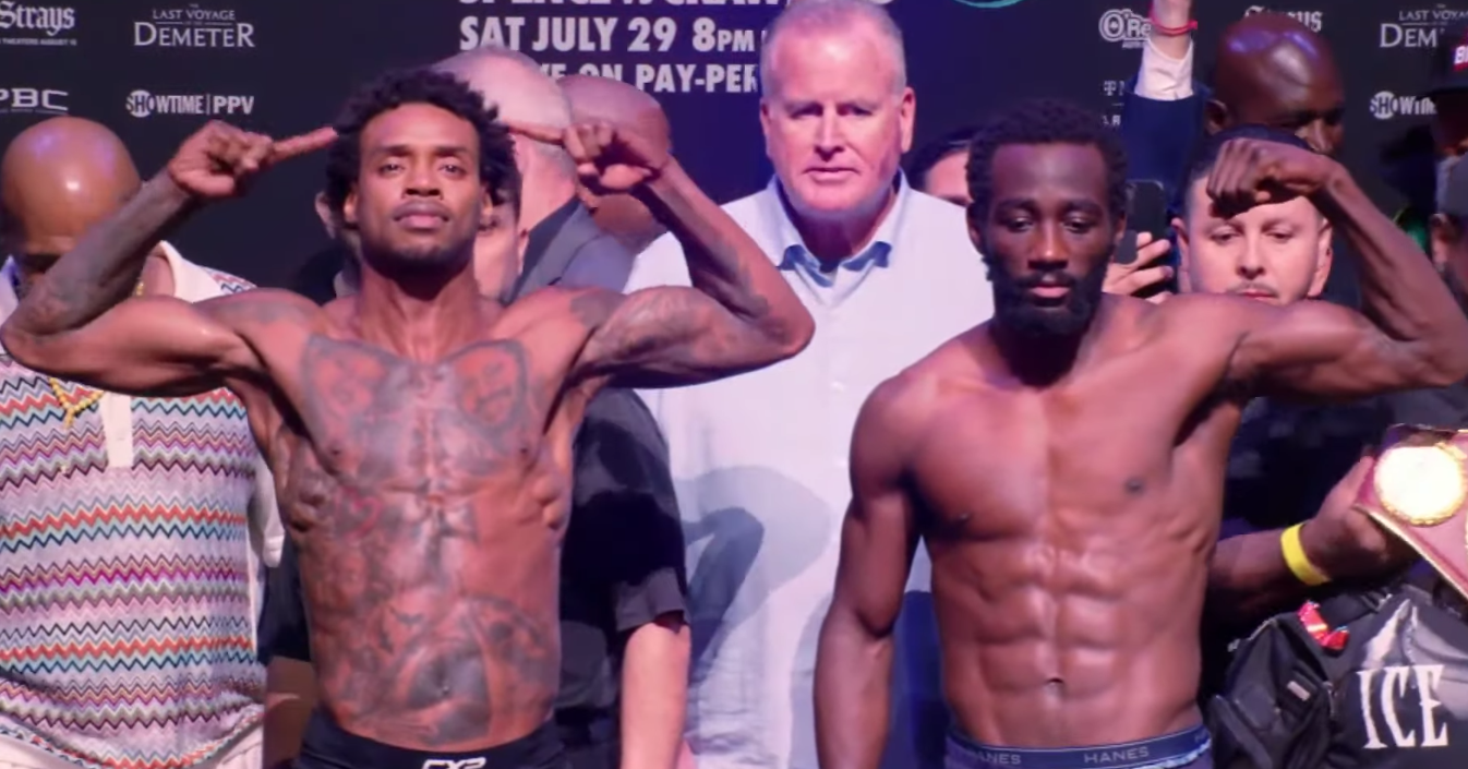 LISTOS SPENCE JR Y CRAWFORD PARA LA PELEA DEL AÑO