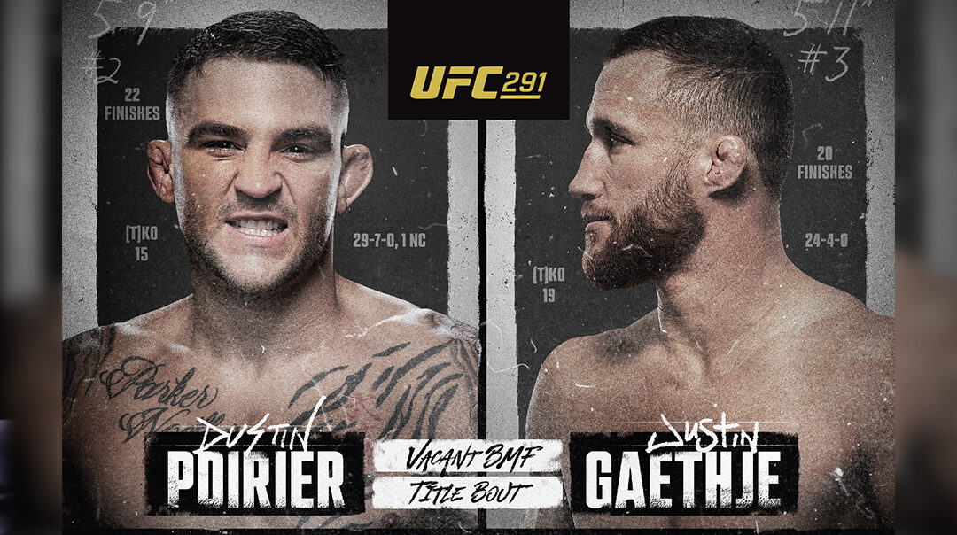 DUSTIN POIRIER CONTRA JUSTIN GAETHJE SE MIDEN POR SEGUNDA OCASIÓN EL SÁBADO