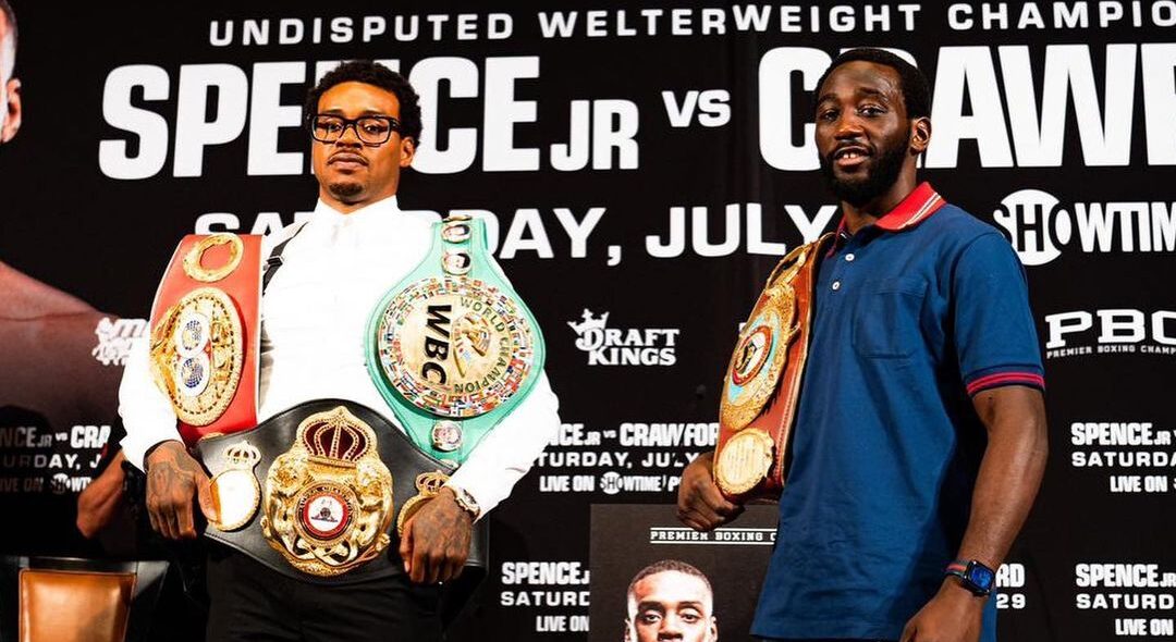 UNA SEMANA PARA EL COMBATE ENTRE SPENCE JR Y CRAWFORD