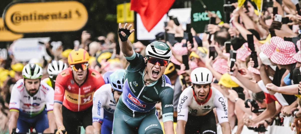 EL GIGANTE JASPER PHILIPSEN SE IMPONE EN LA ONCE DEL TOUR