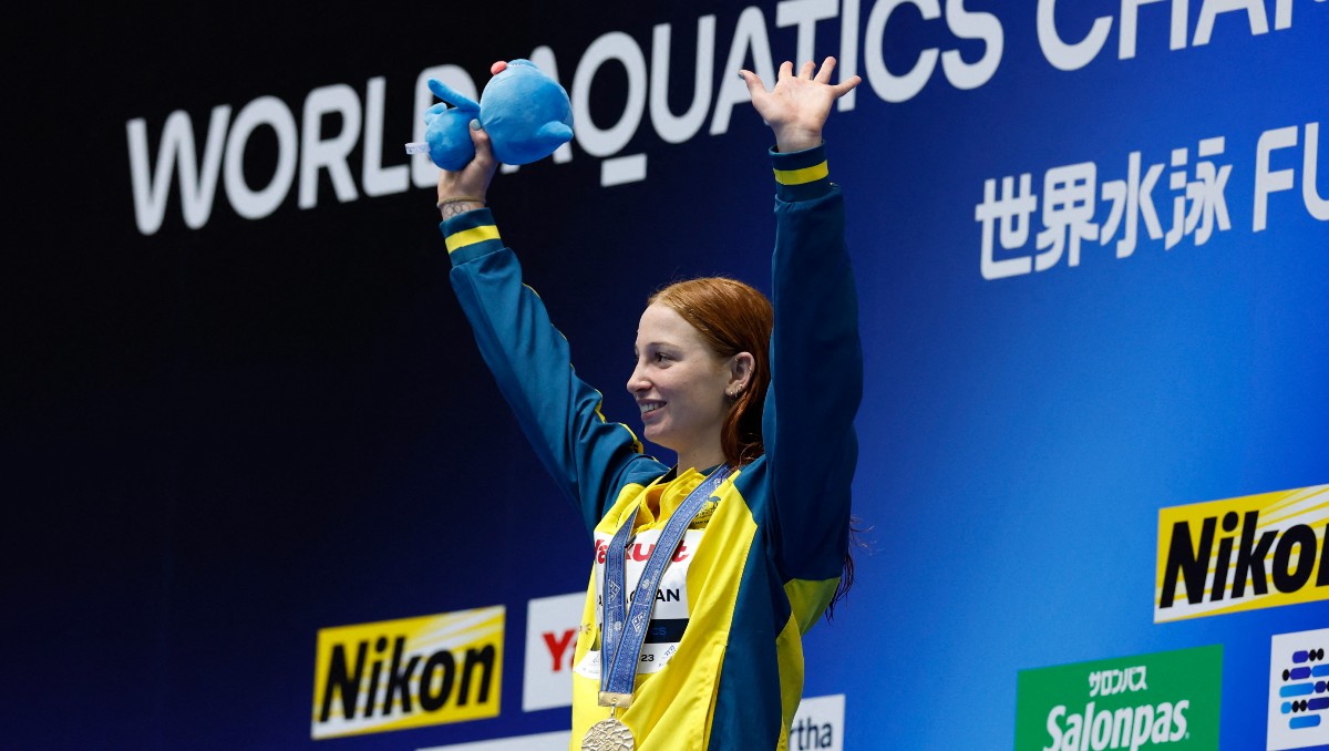 AUSTRALIA DOMINA EL MEDALLERO EN EL CAMPEONATO MUNDIAL DE NATACIÓN.