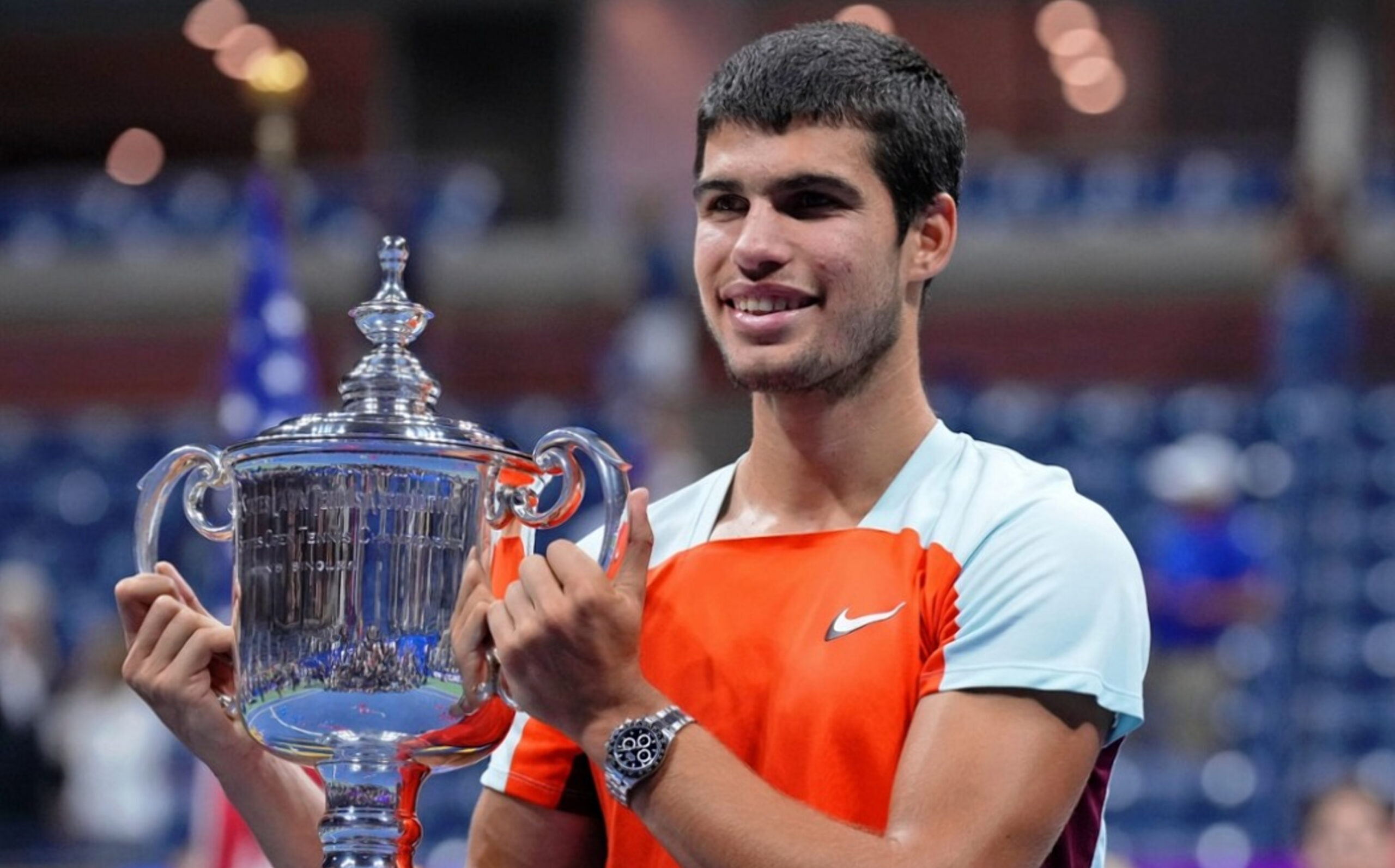 CARLOS ALCARAZ ES EL CAMPEÓN REINANTE DEL ABIERTO DE ESTADOS UNIDOS