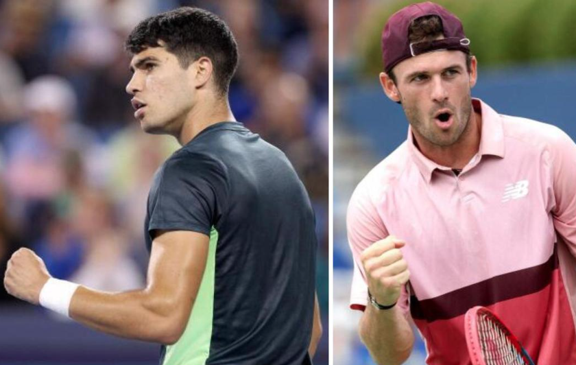 ALCARAZ Y PAUL SE MIDEN HOY EN EL MASTERS 1000 DE CINCINNATI