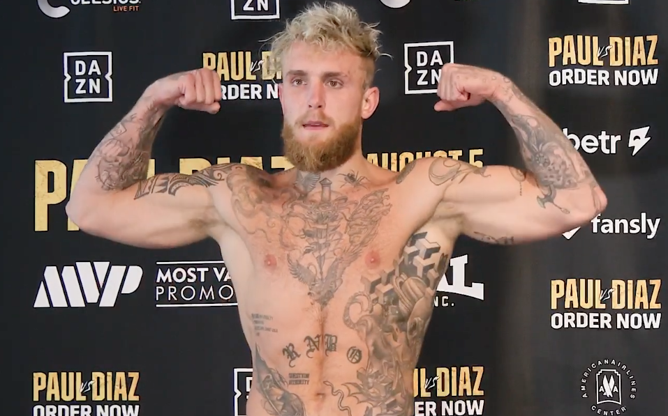 JAKE PAUL ESTÁ LISTO PARA SU DUELO ANTE NATE DIAZ