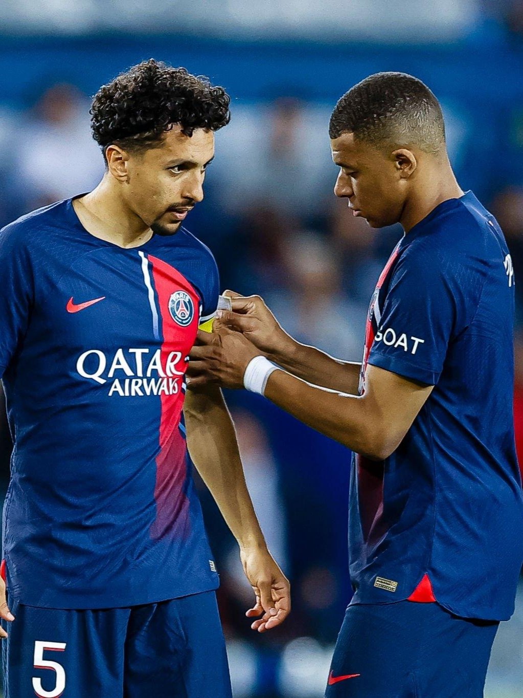 NO QUIEREN A MBAPPÉ DE CAPITÁN; MARQUINHOS SERÁ EL CAPI