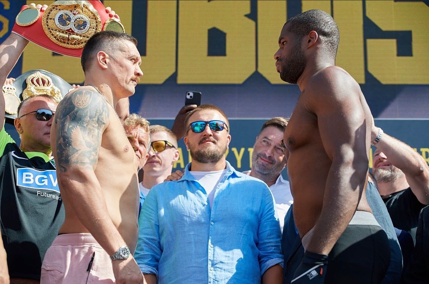 USYK Y DUBOIS SE MIDEN ESTE SÁBADO EN POLONIA