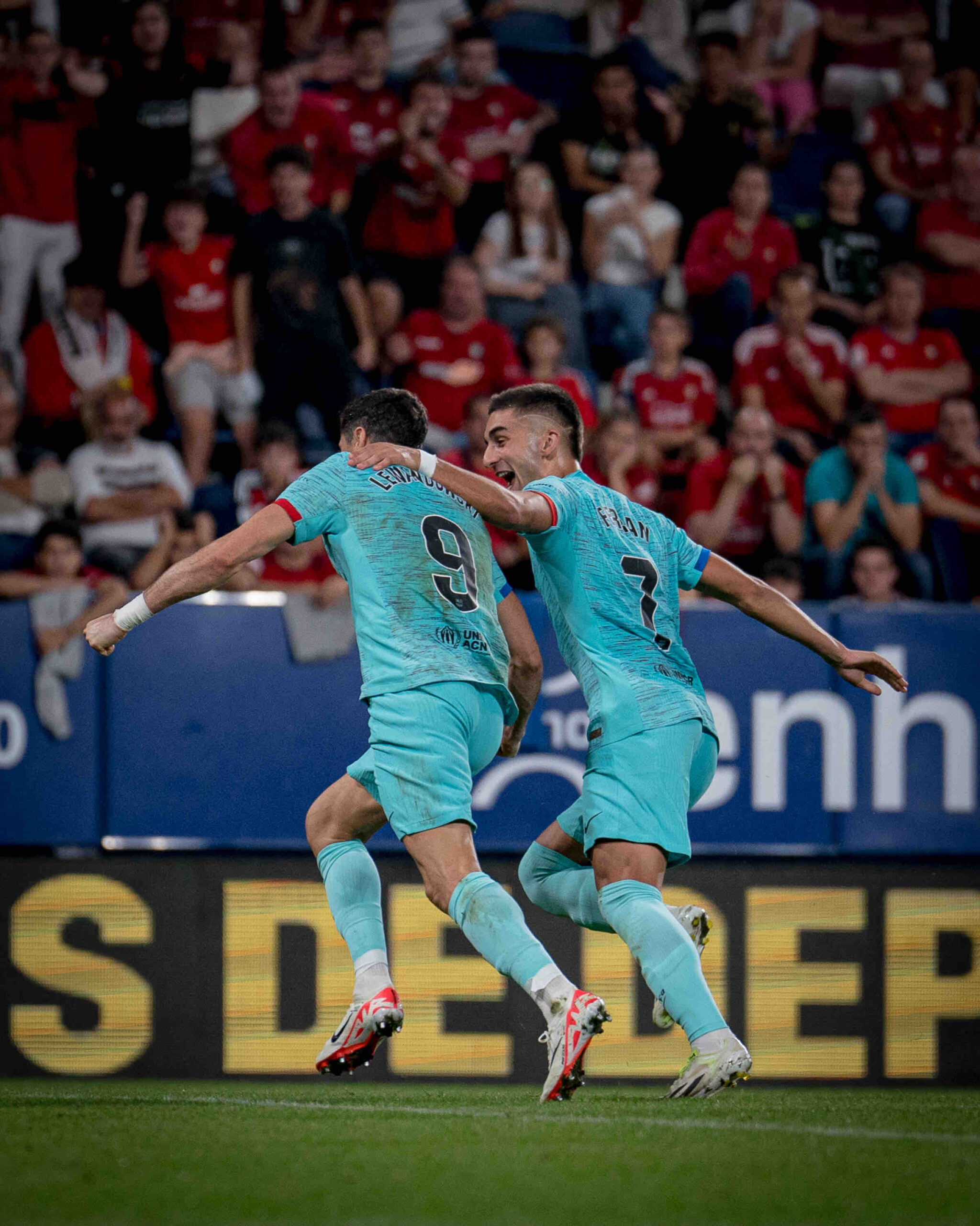 AGONICO TRIUNFO DEL BARCELONA EN CASA DEL OSASUNA