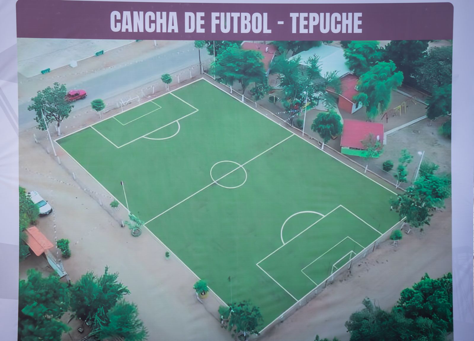 EL IMDEC CONSTRUIRÁ CAMPO DE FUTBOL EN TEPUCHE