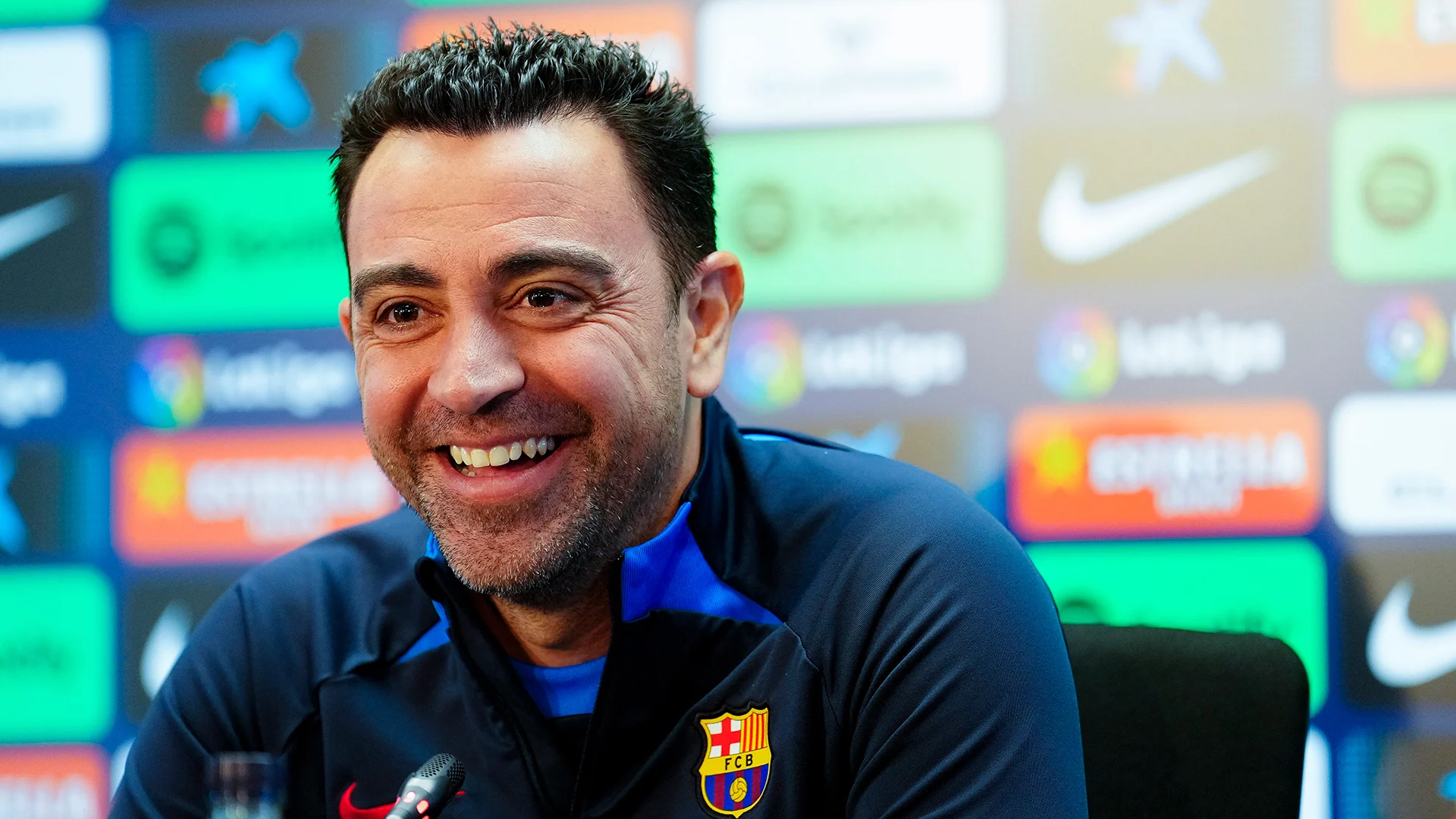 Conferencia de Prensa de Xavi