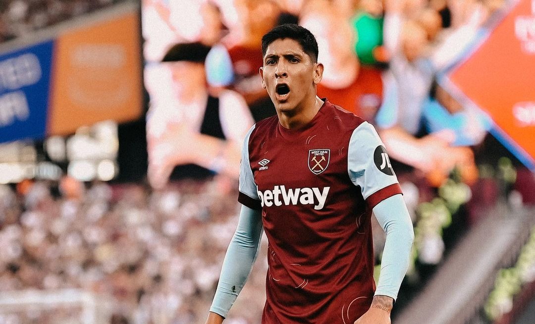 EDSON ÁLVAREZ, FUTBOLISTA MEXICANO DEL WEST HAM UNITED