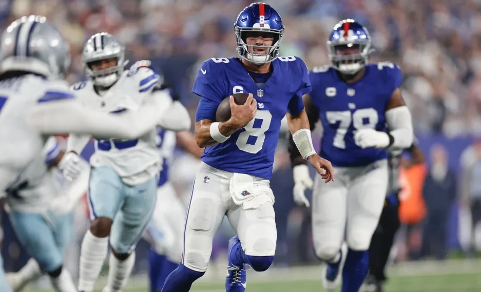 LOS NEW YORK GIANTS FUERON APALEADOS POR LOS COWBOYS