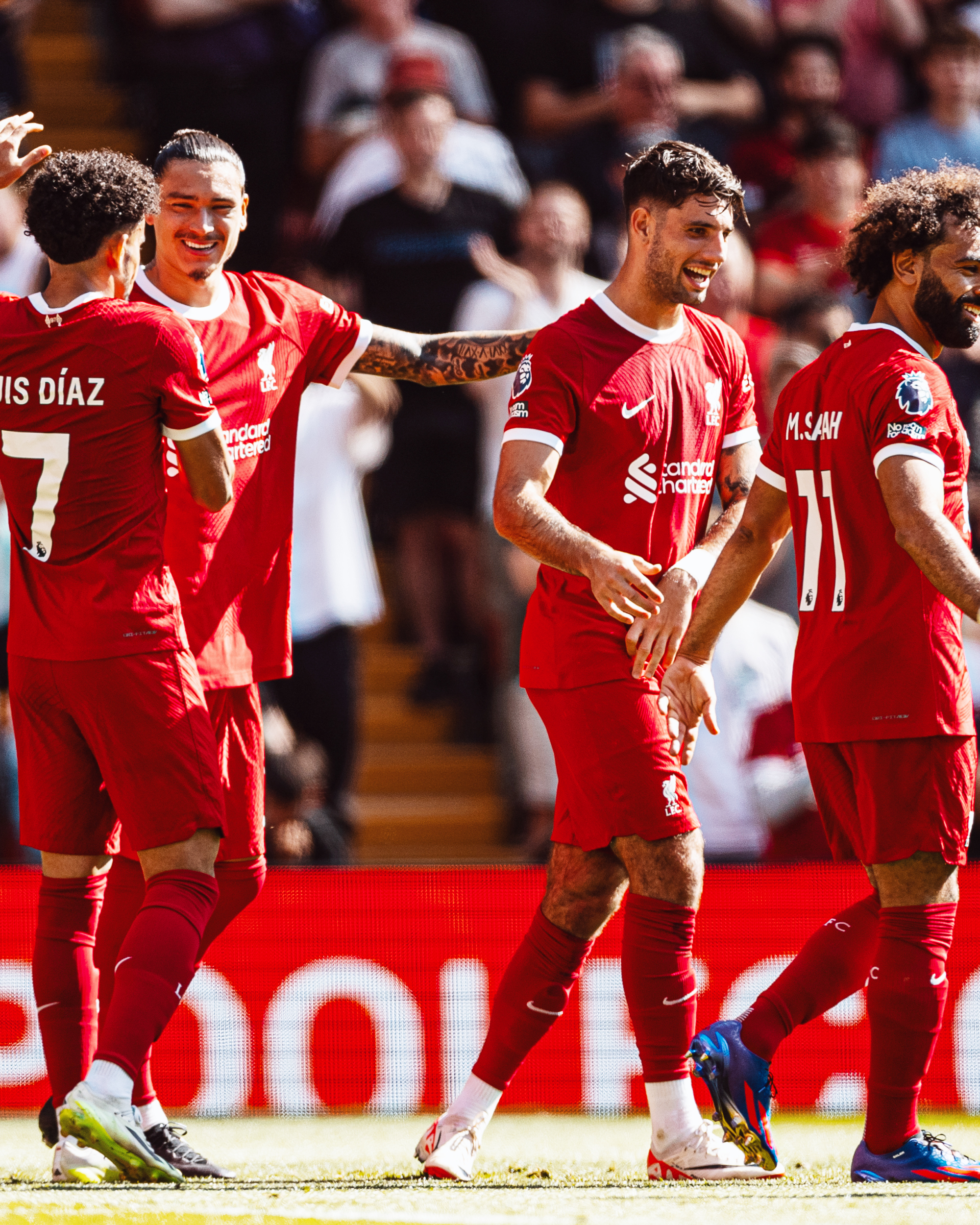 LIVERPOOL GOLEÓ EN ANFIELD AL ASTON VILLA