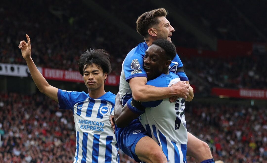 MANITA DEL BRIGHTON CONTRA EL UNITED; GOLEADA A LOS REDS DEVILS