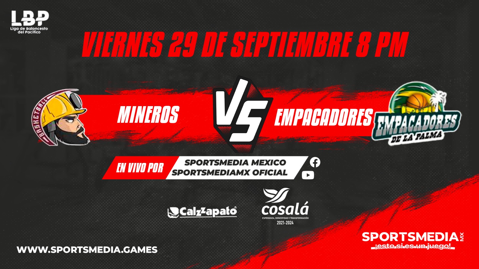 LOS JUEGOS EN CASA DE MINEROS LOS PUEDES VER EN SPORTSMEDIA MX