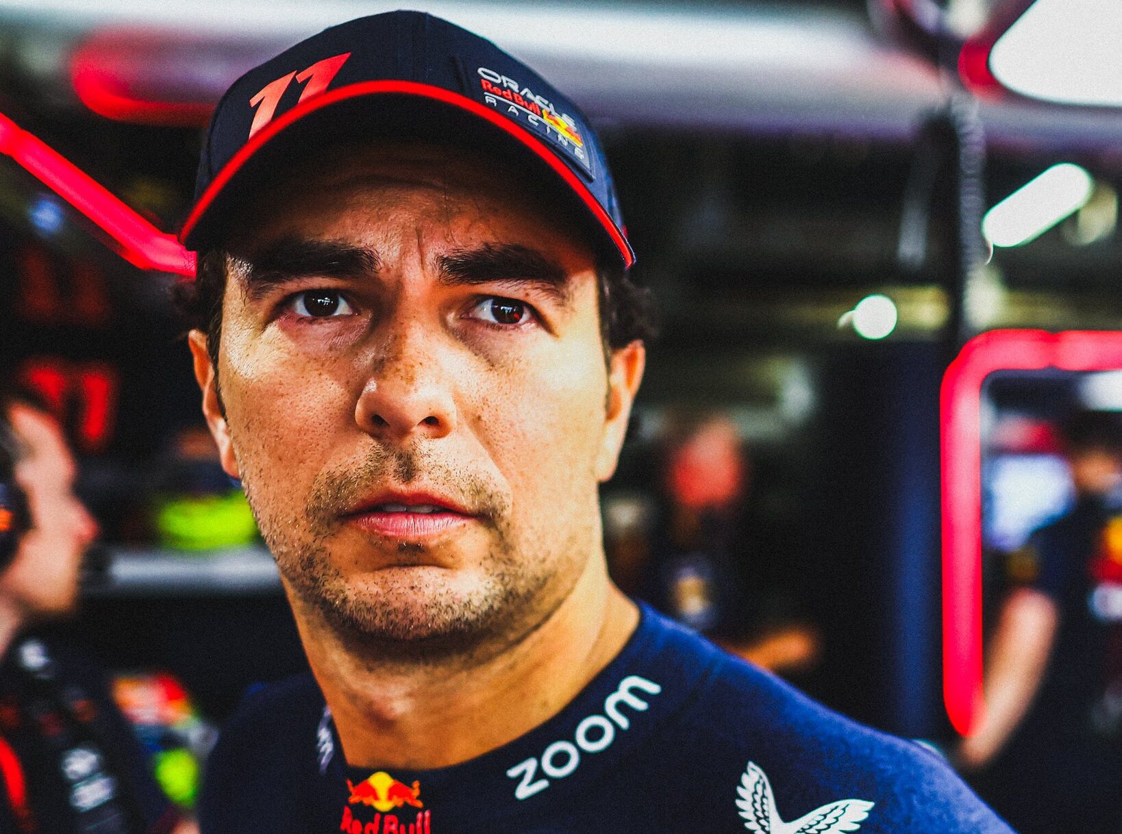 SERGIO PÉREZ DESPUÉS DE LAS SEGUNDAS PRÁCTICAS DEL GP DE JAPÓN