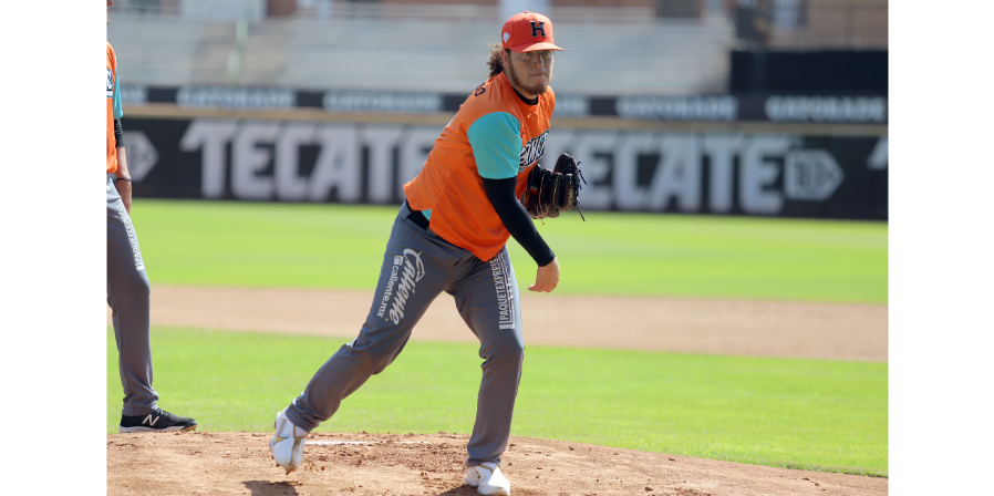 WILMER RIOS SE UNE A LOS ENTRENAMIENTOS DE LOS NARANJEROS