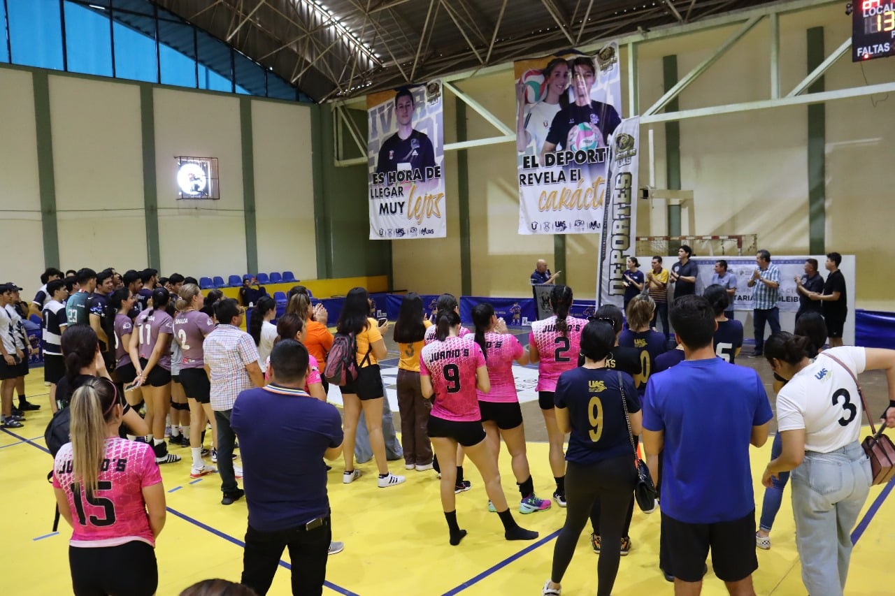 INAUGURACIÓN VOLEIBOL DE PISO