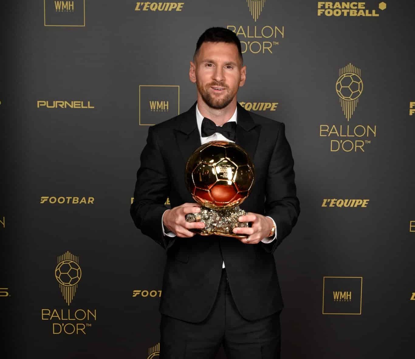 Futbol ¡leyenda Viva Lionel Messi SumÓ A Su ColecciÓn Su Octavo BalÓn De Oro Sportsmedia 3638