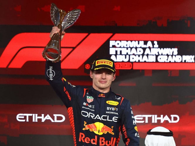 Verstappen se queda con el primer lugar del podio este domingo en el Gran Premio de Abu Dhabi.