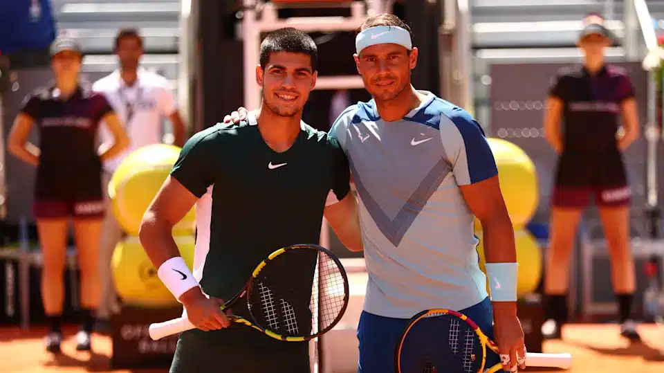 Rafael Nadal y Carlos Alcaraz se presentarán en el duelo de exhibición transmitido por Netflix