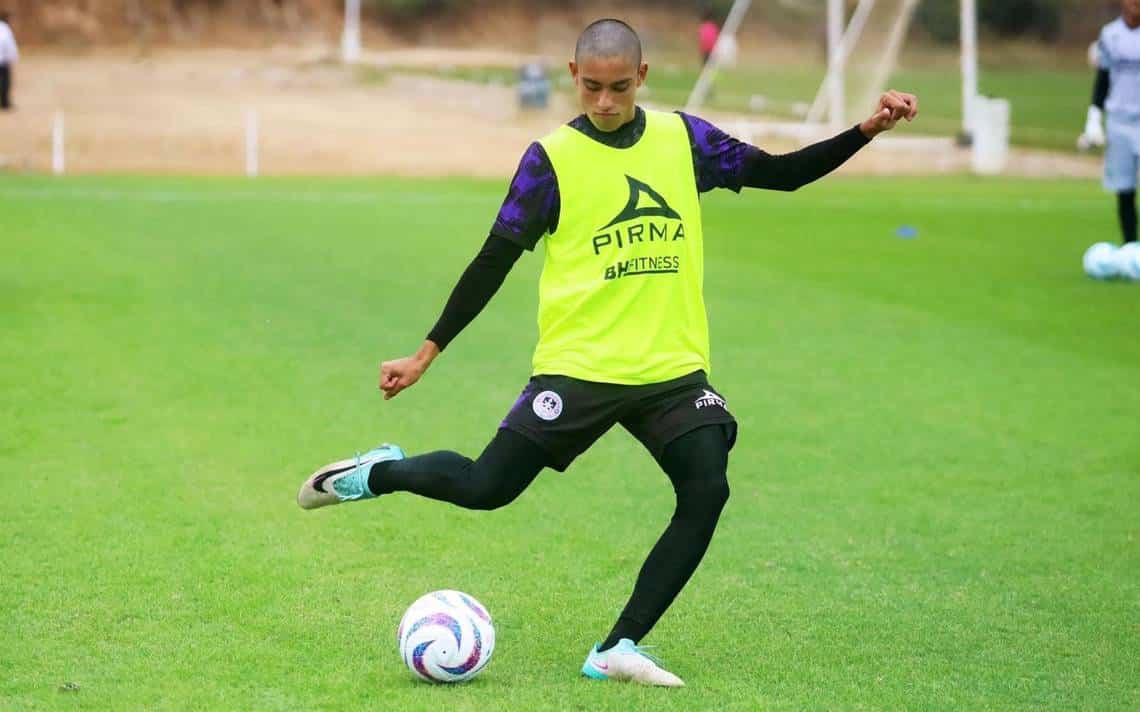 El joven de 19 años es uno de los favoritos para portar el jersey de los Cañoneros en el próximo torneo de la Liga MX