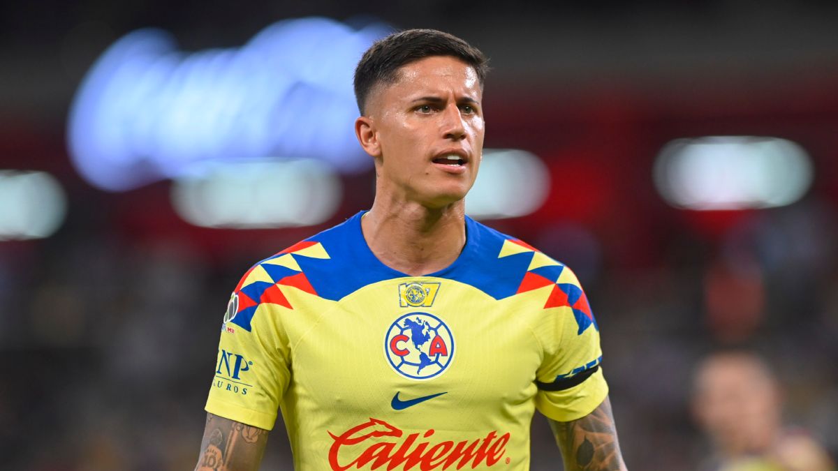 Brian Rodríguez en juego de fase regular con el América.