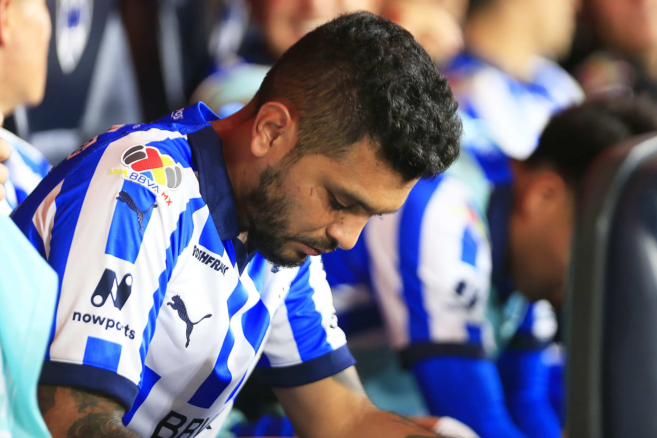 Jesus Manuel Corona del Monterrey durante la Jornada 8 del Torneo Apertura 2023.