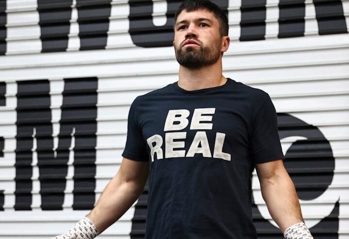 JOHN RYDER ENTRENANDO PREVIO AL COMBATE CON JAIME MUNGUÍA