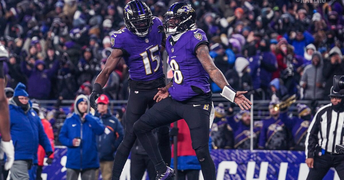 NFL: LAMAR JACKSON GUIO A LOS RAVENS AL JUEGO DE CAMPEONATO DE LA AFC ...