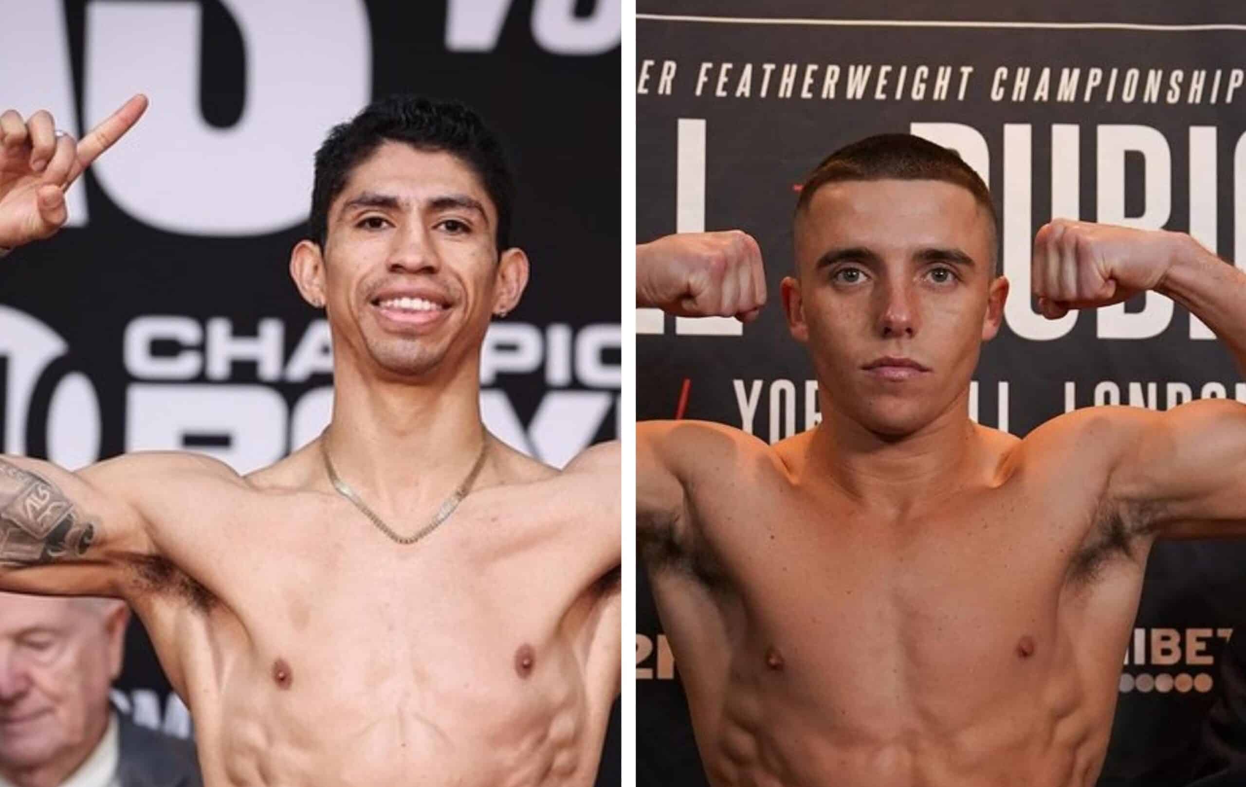 REY VARGAS A LA IZQUIERDA Y NICK BALL A LA DERECHA