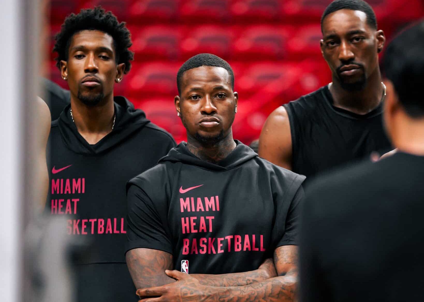 TERRY ROZIER DURANTE UN ENTRENAMIENTO CON EL HEAT