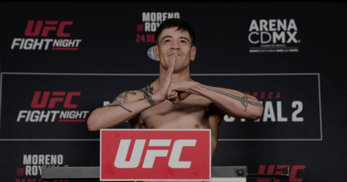 UFC FIGHT NIGHT MÉXICO BRANDON MORENO Y YAIR RODRÍGUEZ, EN PESO PARA