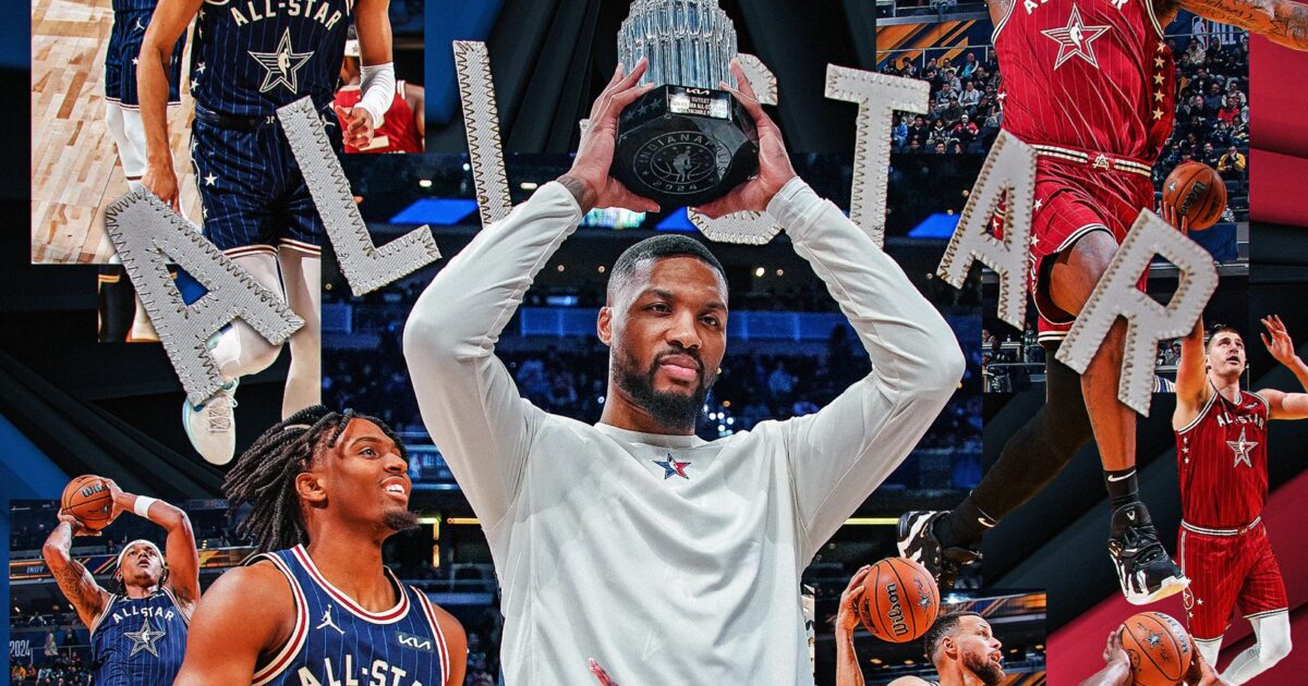 NBA DAMIAN LILLARD FUE LA ESTRELLA DE ESTRELLAS EN UN ALL STAR GAME DE RÉCORD SportsMedia