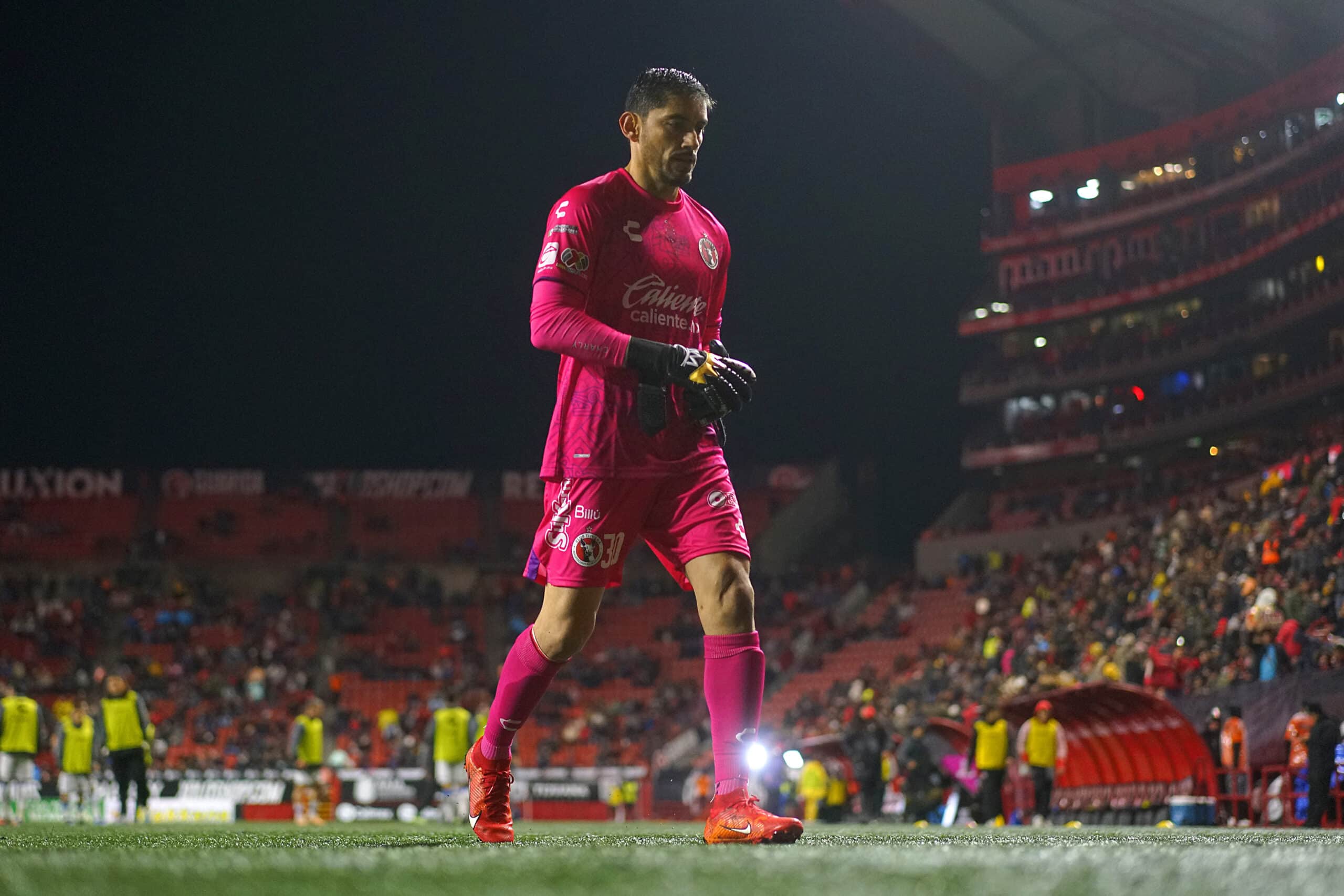 José de Jesús Corona, portero del Tijuana durante el partido de la jornada 6 del Torneo Clausura 2024.