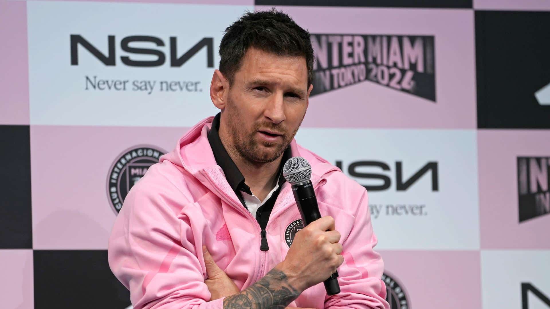 Lionel Messi explica el por qué no jugó contra Honk Kong.