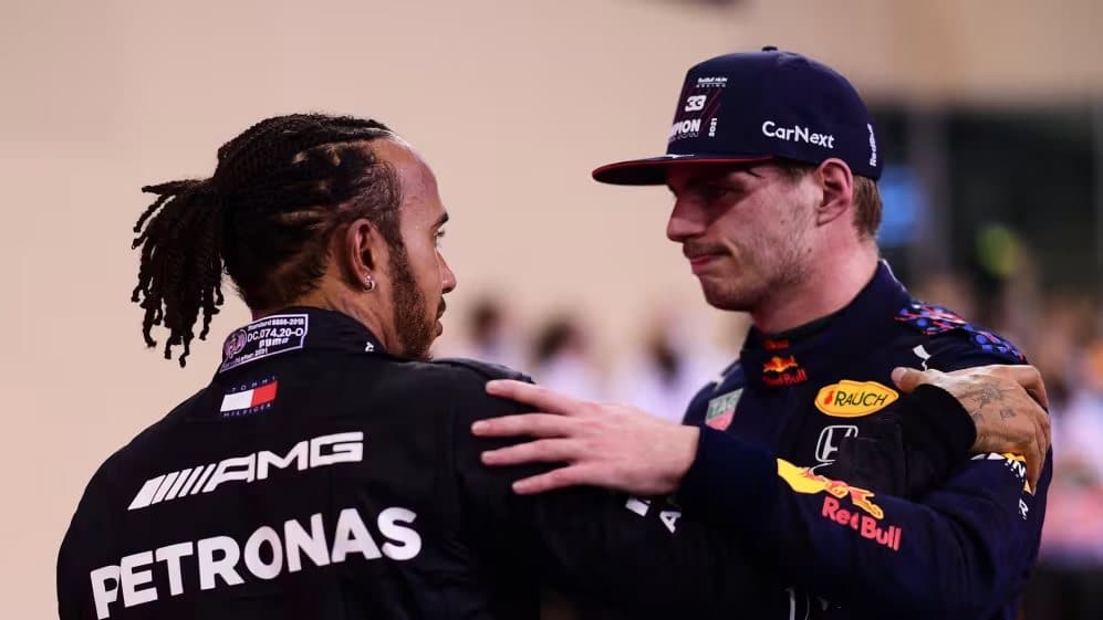 Verstappen y Hamilton en Fórmula 1